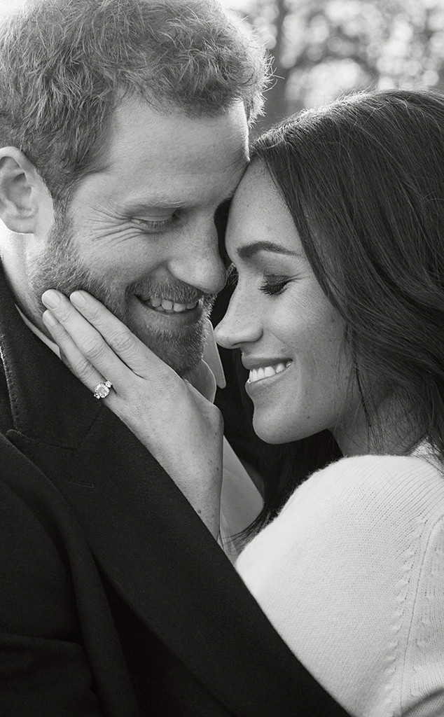 Prince Harry, Meghan Markle, Engagement Portrait